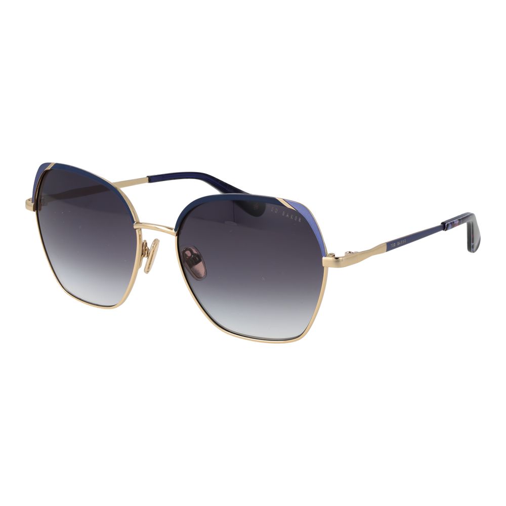 Gafas de sol de metal dorado Ted Baker