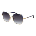 Gafas de sol de metal dorado Ted Baker