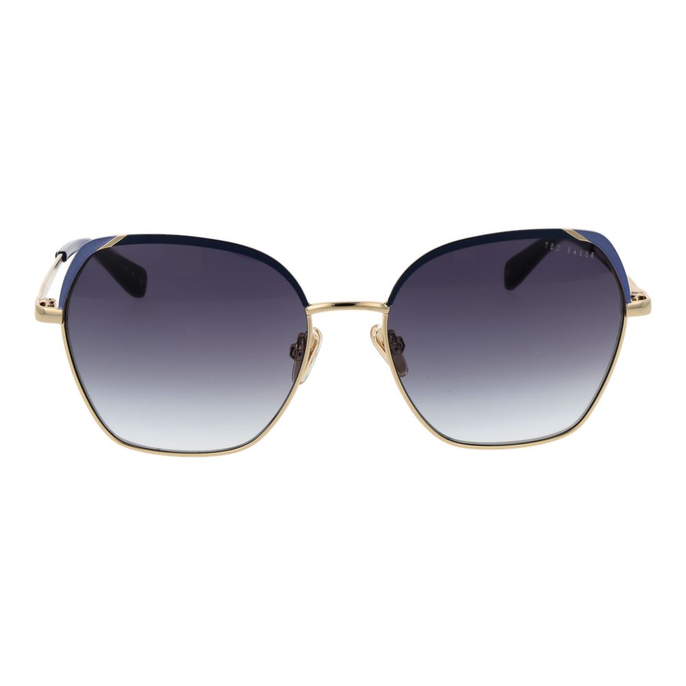 Gafas de sol de metal dorado Ted Baker