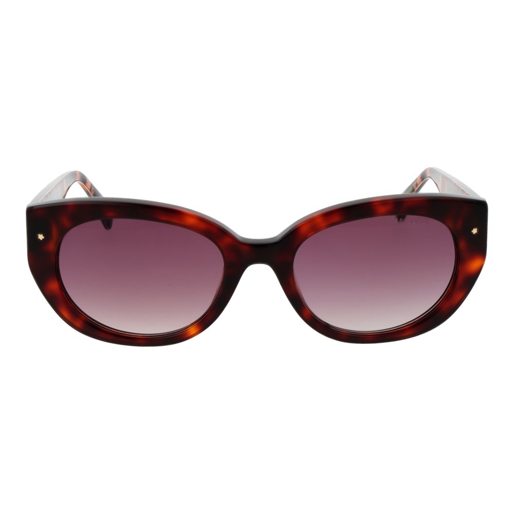 Gafas de sol de acetato marrón de Ted Baker