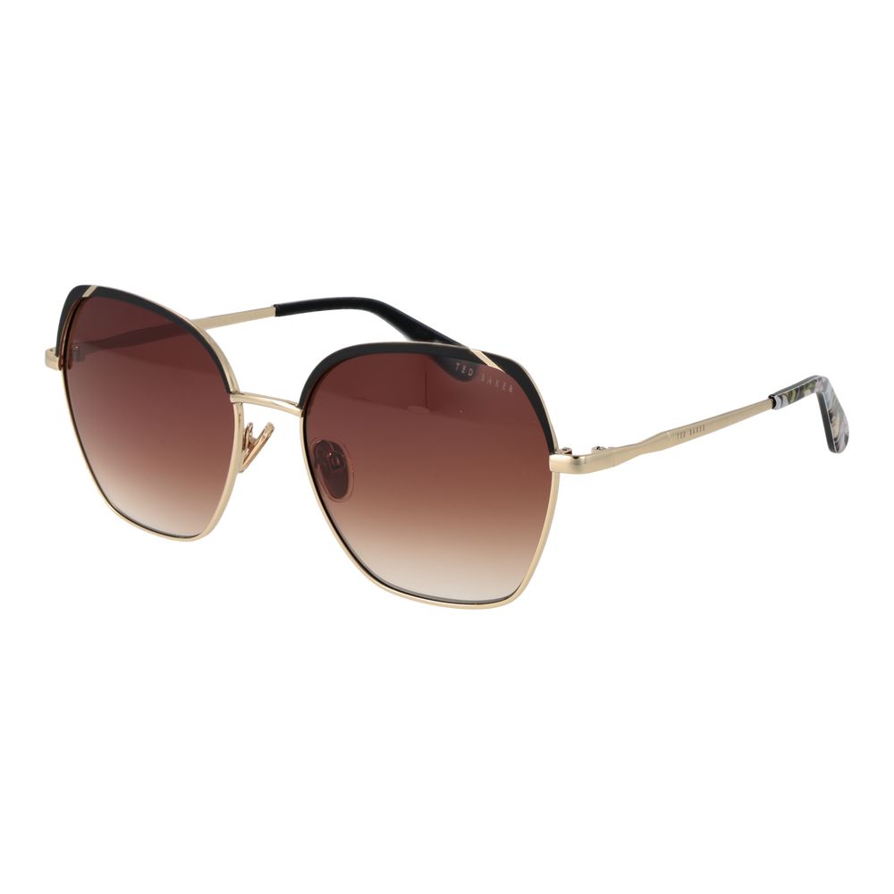 Gafas de sol Ted Baker de metal dorado