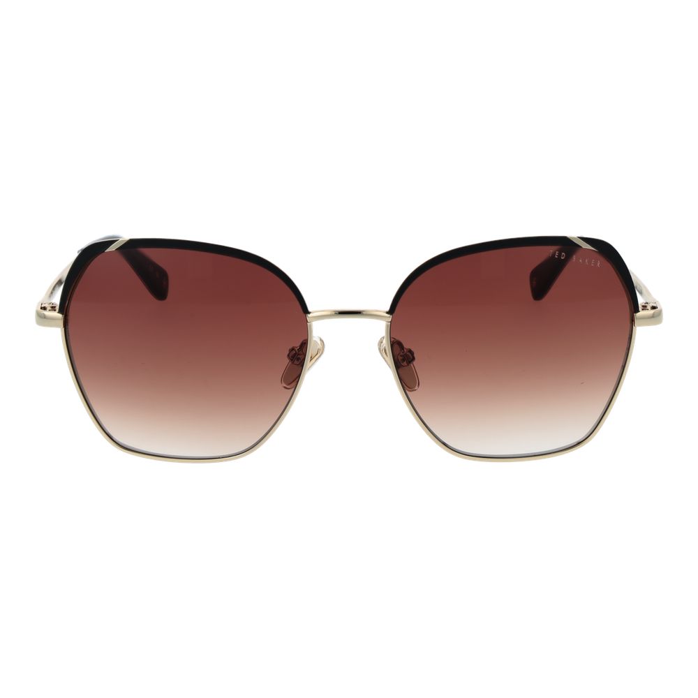 Gafas de sol Ted Baker de metal dorado