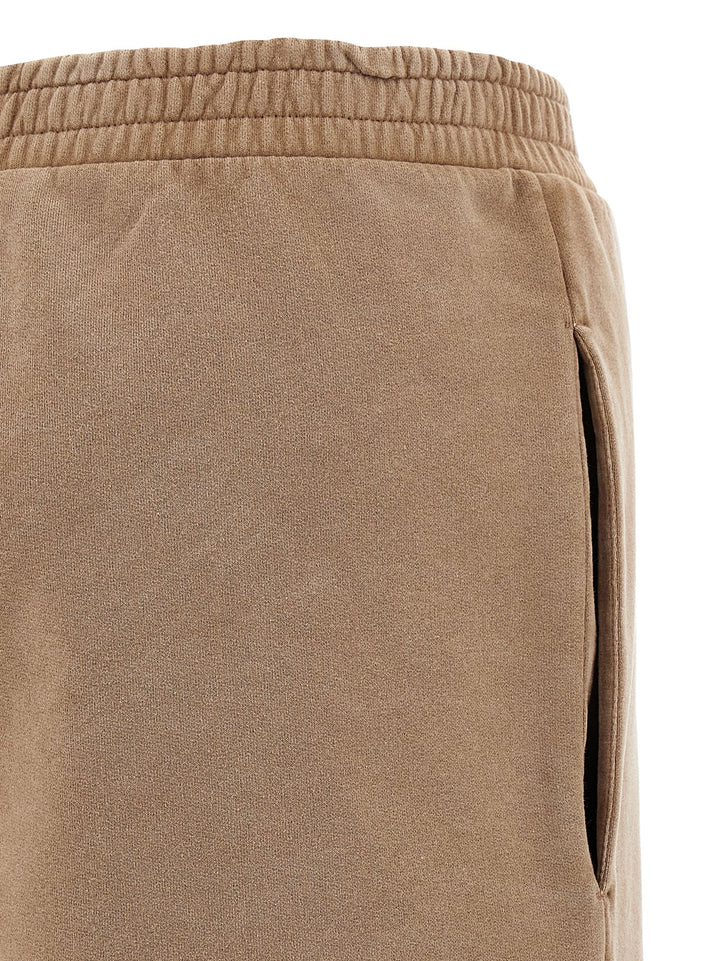 Fendi brune bermudashorts i bomull