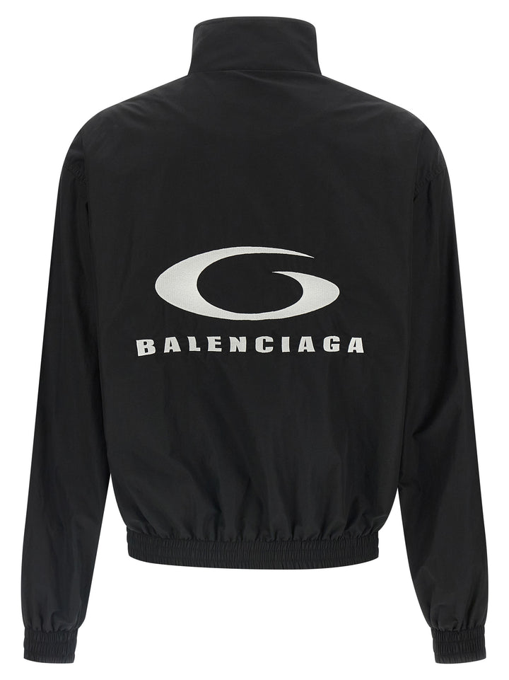 Balenciaga svart bomullsjakke