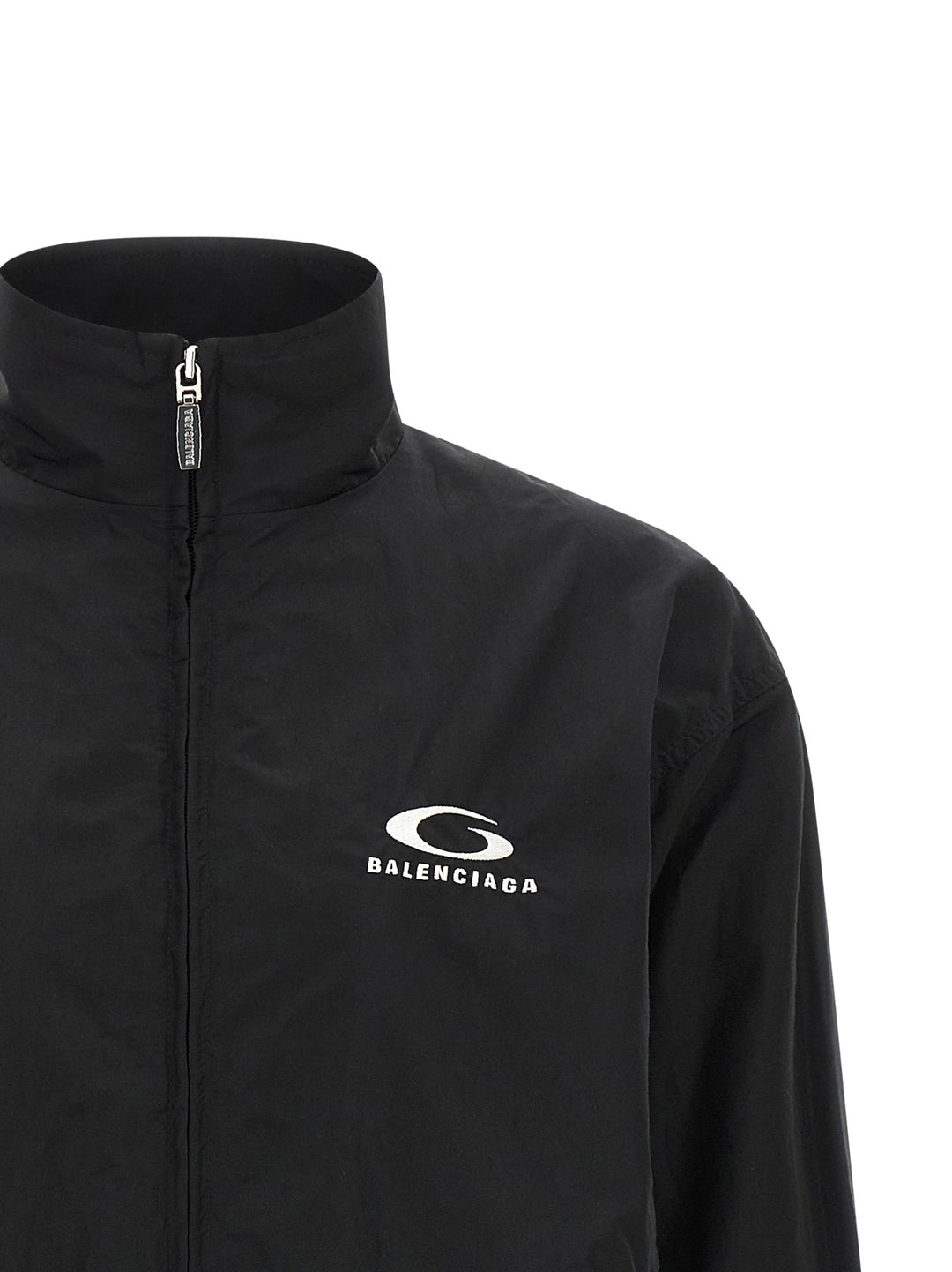 Balenciaga svart bomullsjakke