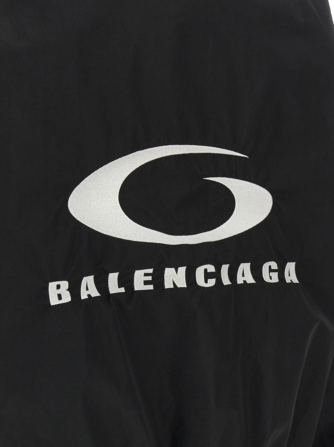 Balenciaga svart bomullsjakke