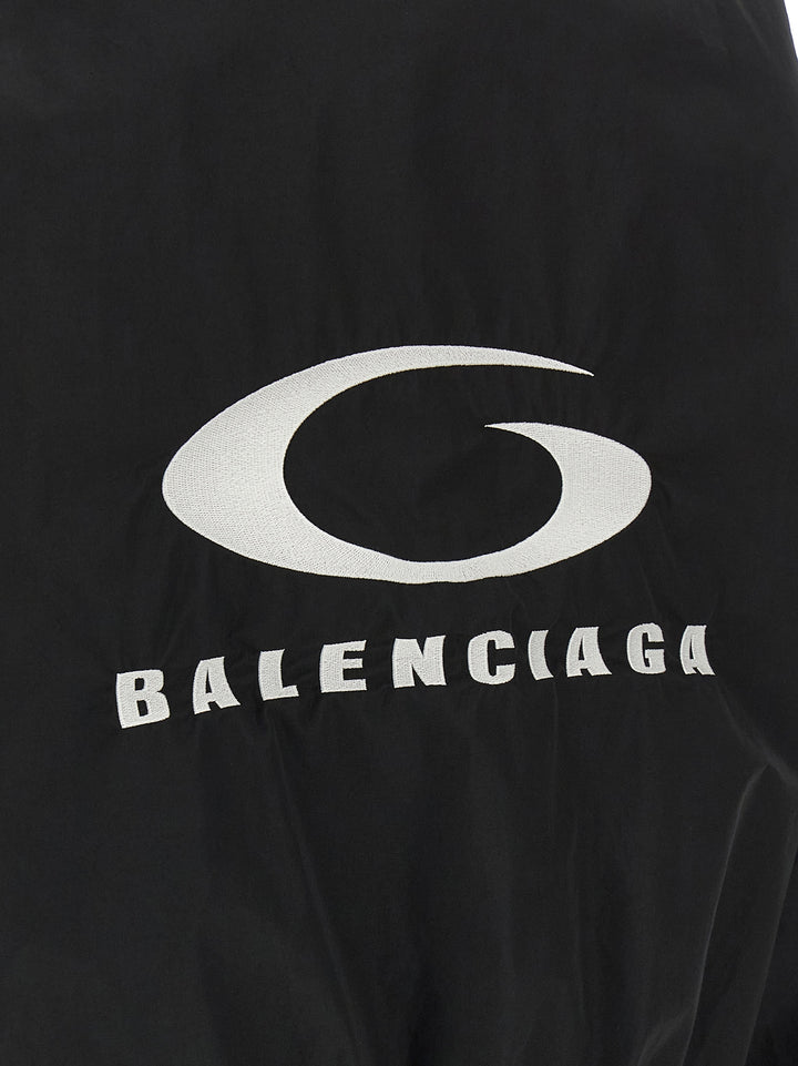 Balenciaga svart bomullsjakke