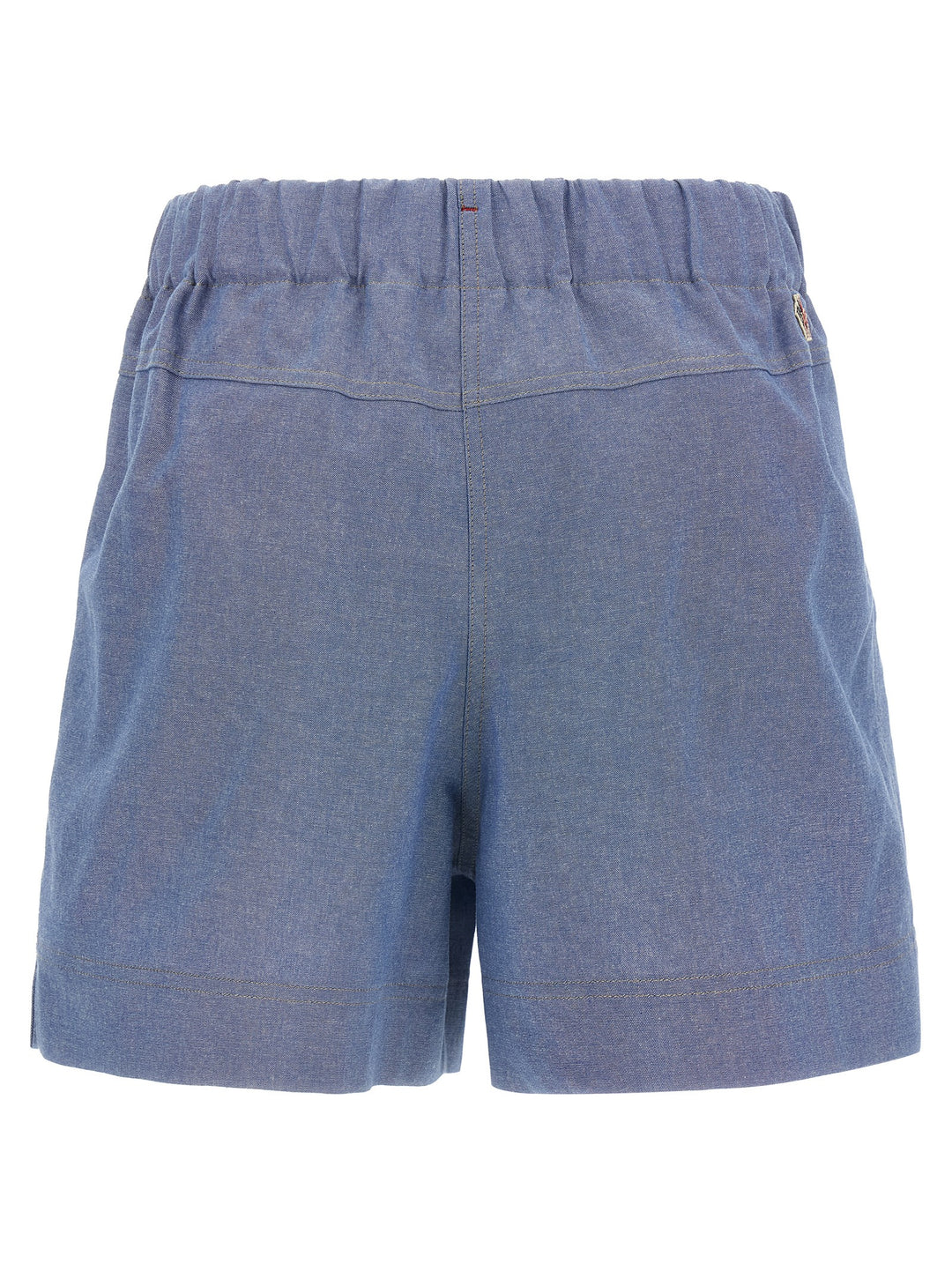Moncler Grenoble Blå Bermuda Bomullsshorts