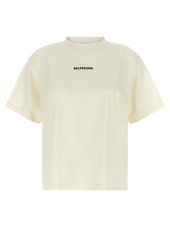 Balenciaga hvit t-skjorte i bomull