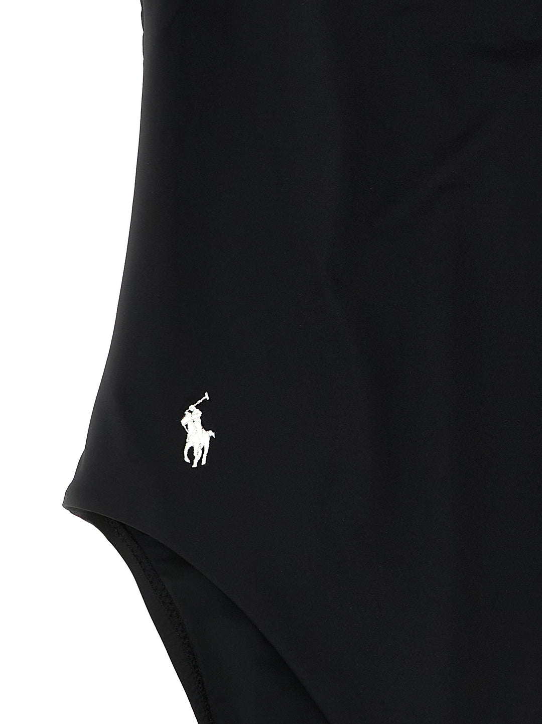 Polo Ralph Lauren svart badedrakt i nylon (hel)