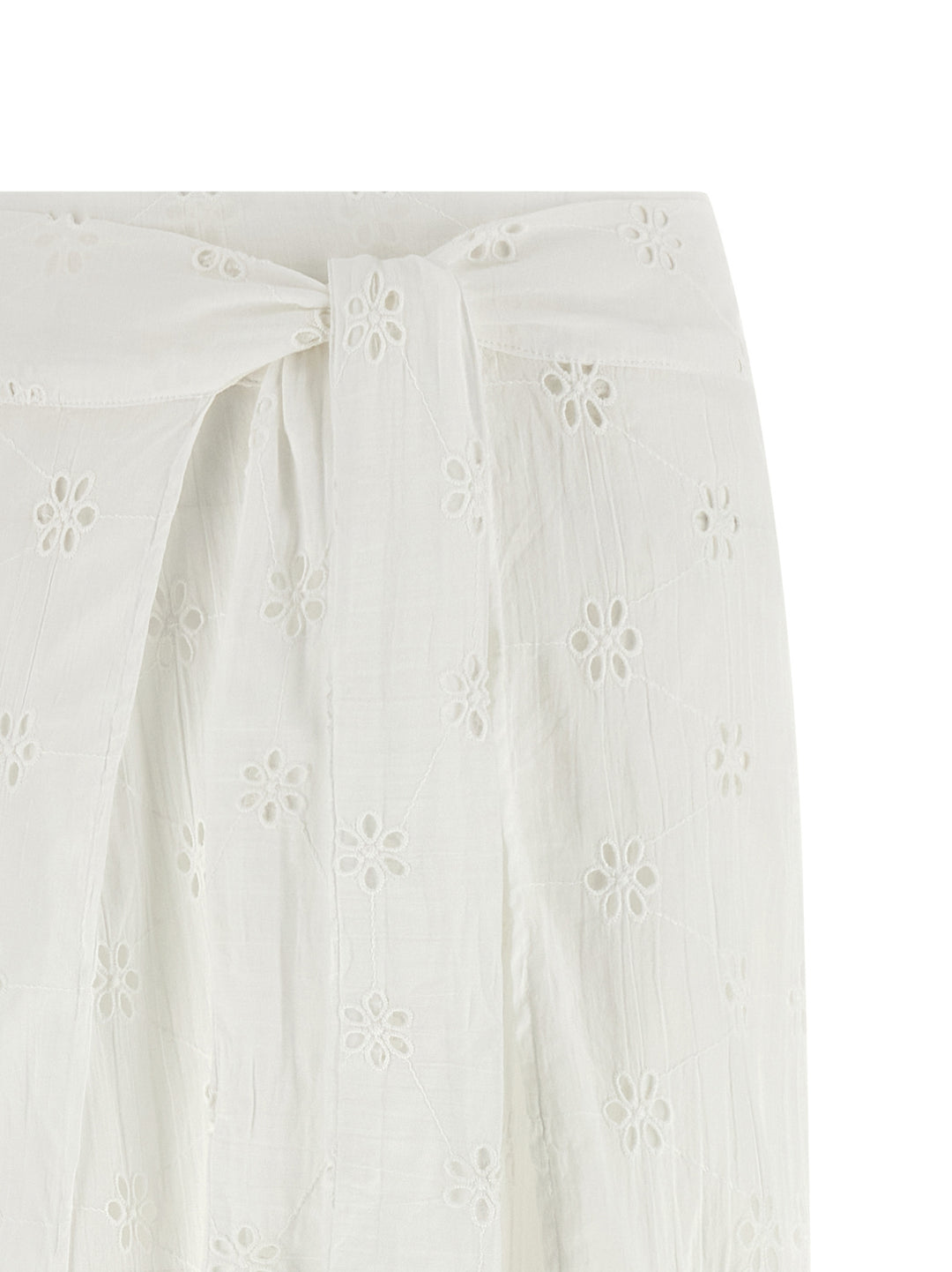 Polo Ralph Lauren Hvit Bomullsbukse