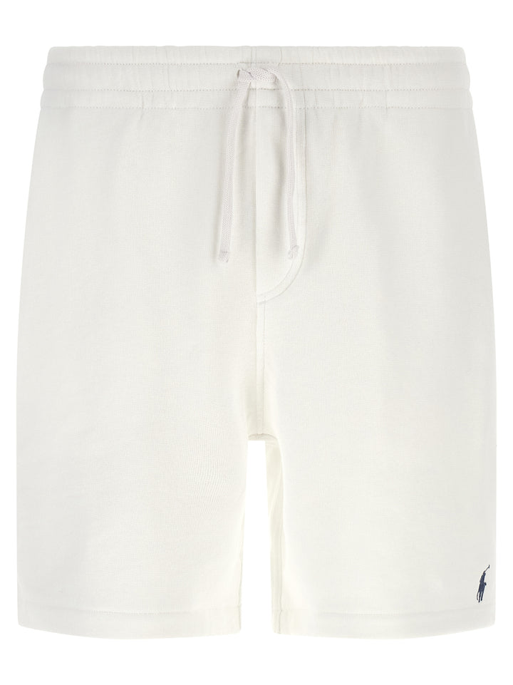 Polo Ralph Lauren hvite Bermuda-shorts i bomull