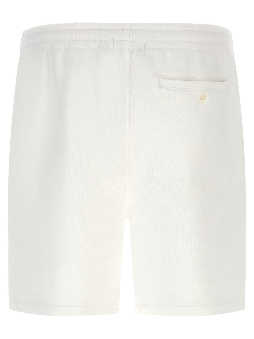 Polo Ralph Lauren hvite Bermuda-shorts i bomull