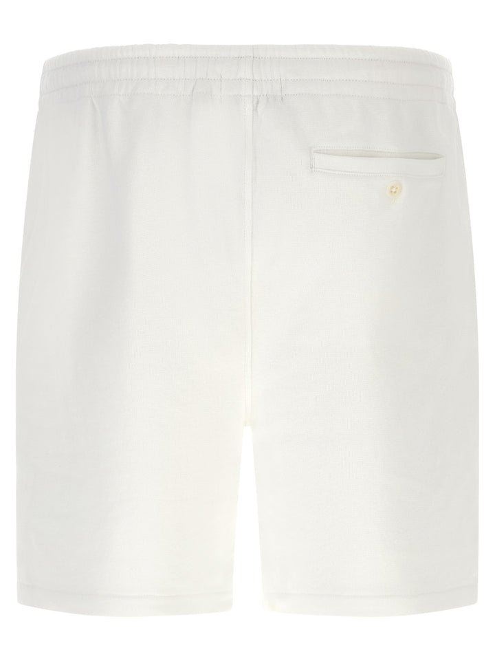 Polo Ralph Lauren hvite Bermuda-shorts i bomull