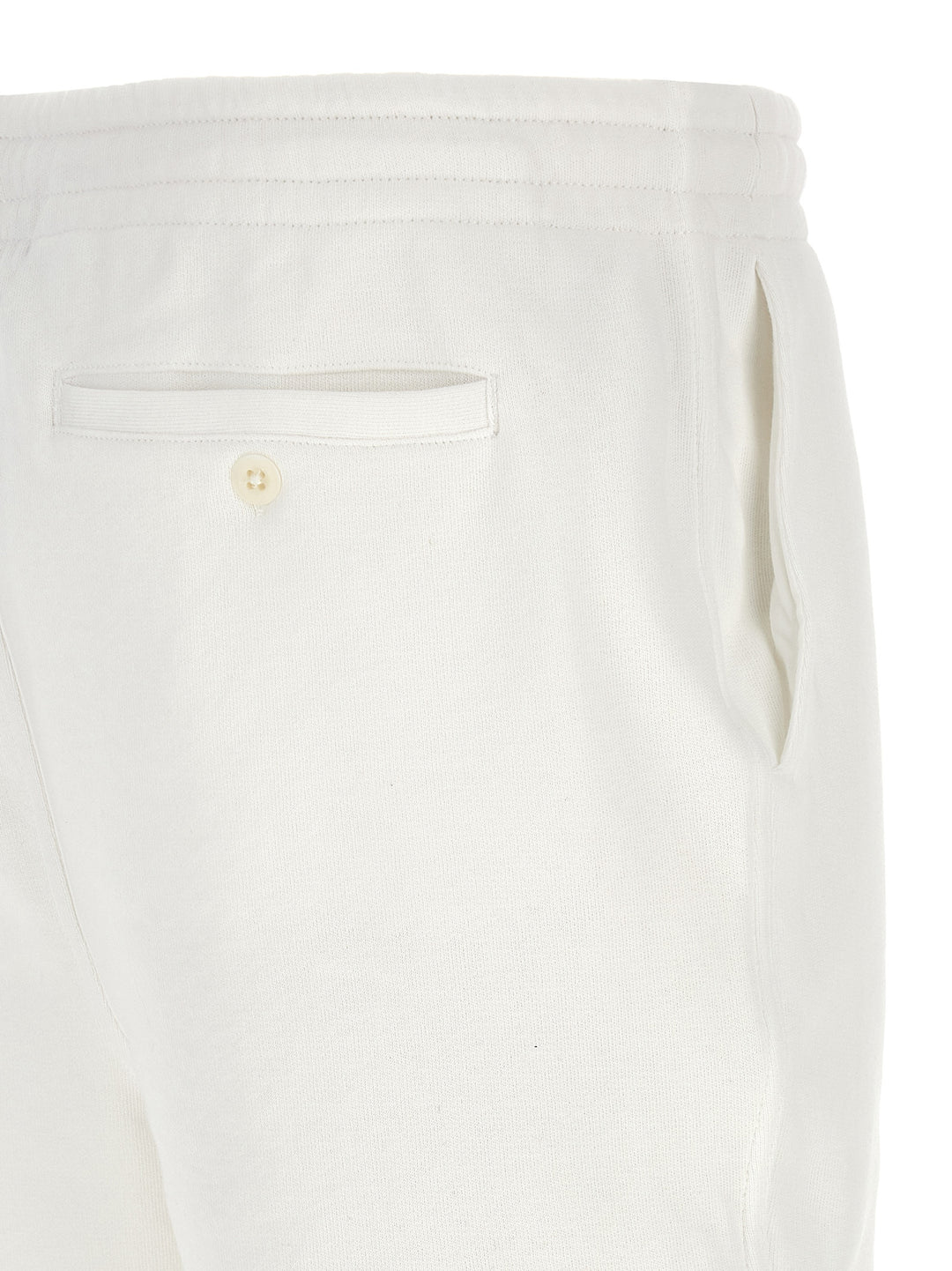 Polo Ralph Lauren hvite Bermuda-shorts i bomull