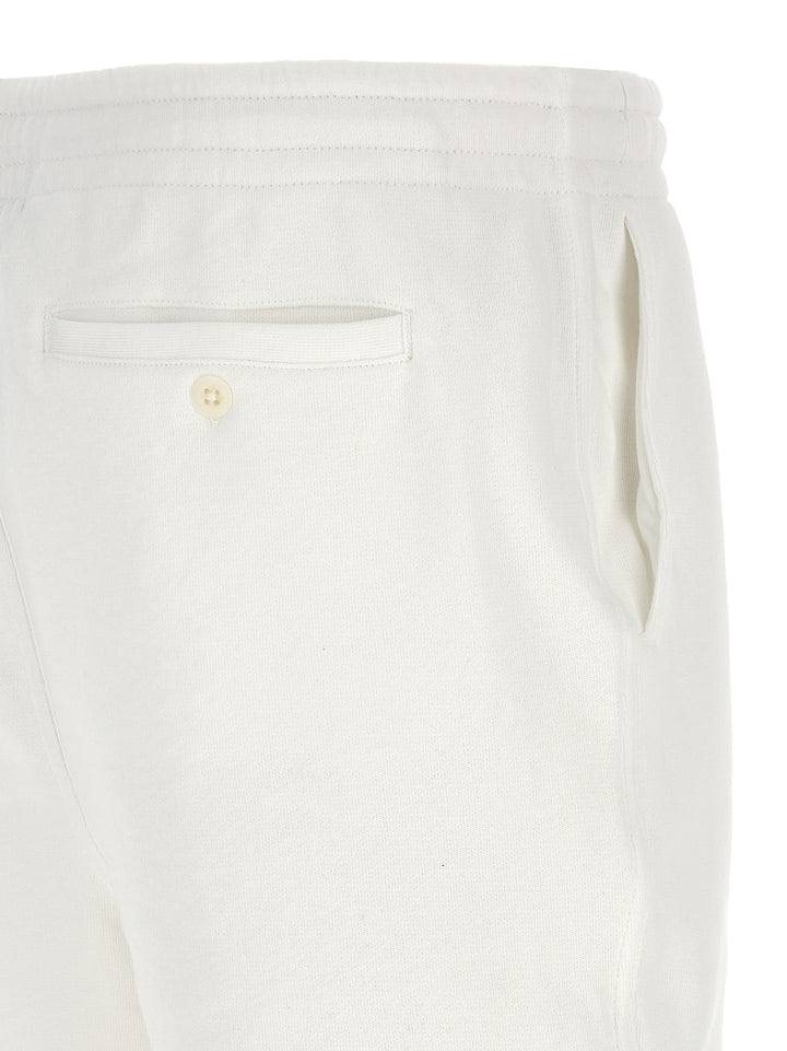 Polo Ralph Lauren hvite Bermuda-shorts i bomull