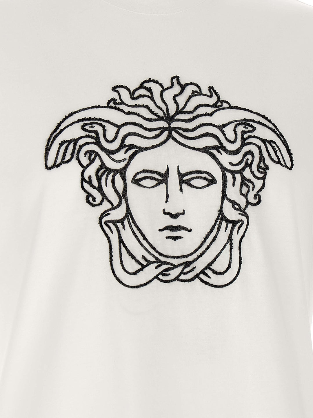 Versace tofarget T-skjorte i bomull