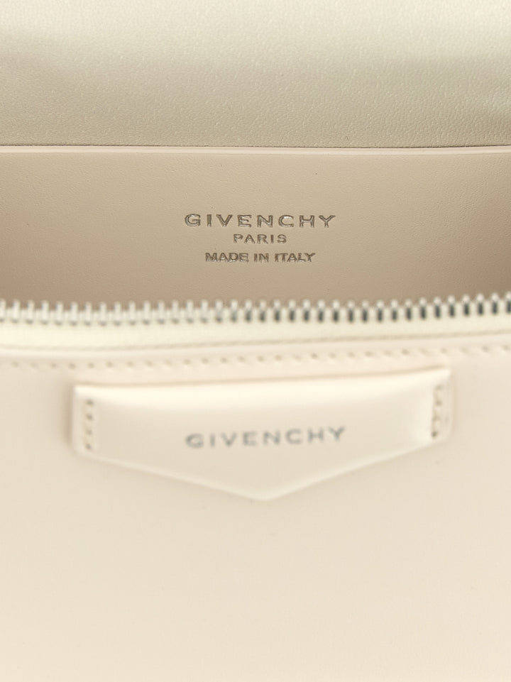 Givenchy Hvit Skinn Crossbodyveske