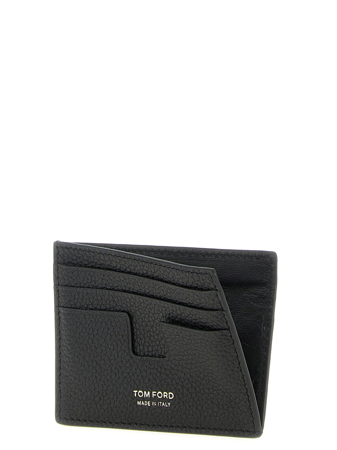 Tom Ford Black Calfskin Kortholder