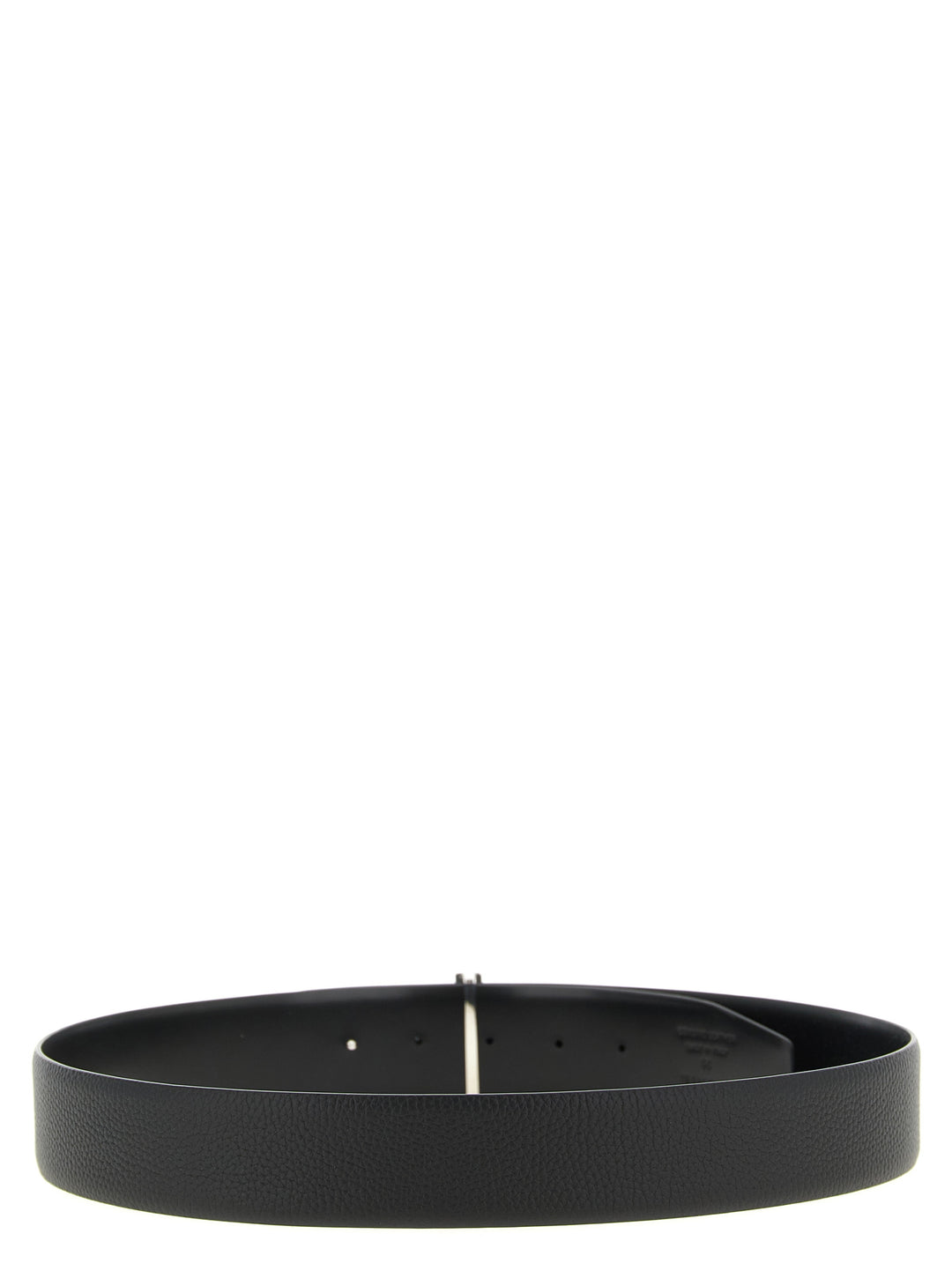 Tom Ford Svart Kalveskinn Belte