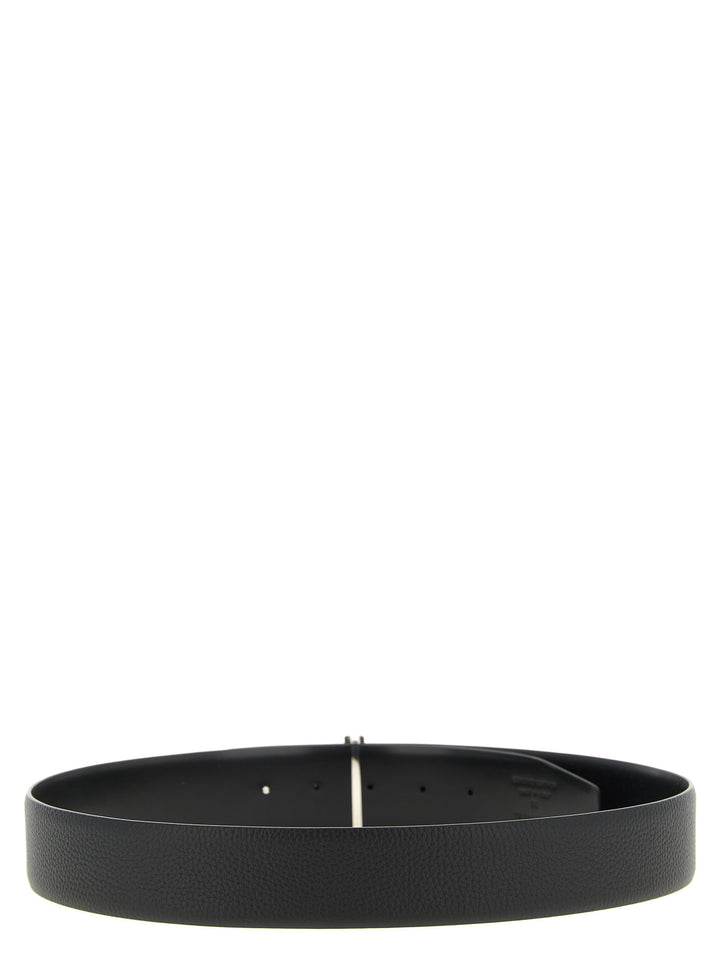 Tom Ford Svart Kalveskinn Belte