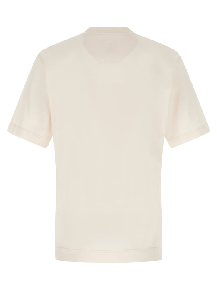 Fendi hvit bomulls-T-skjorte