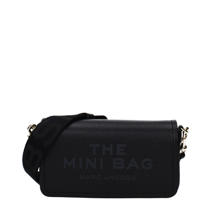 Marc Jacobs Svart Skinn Crossbody Veske