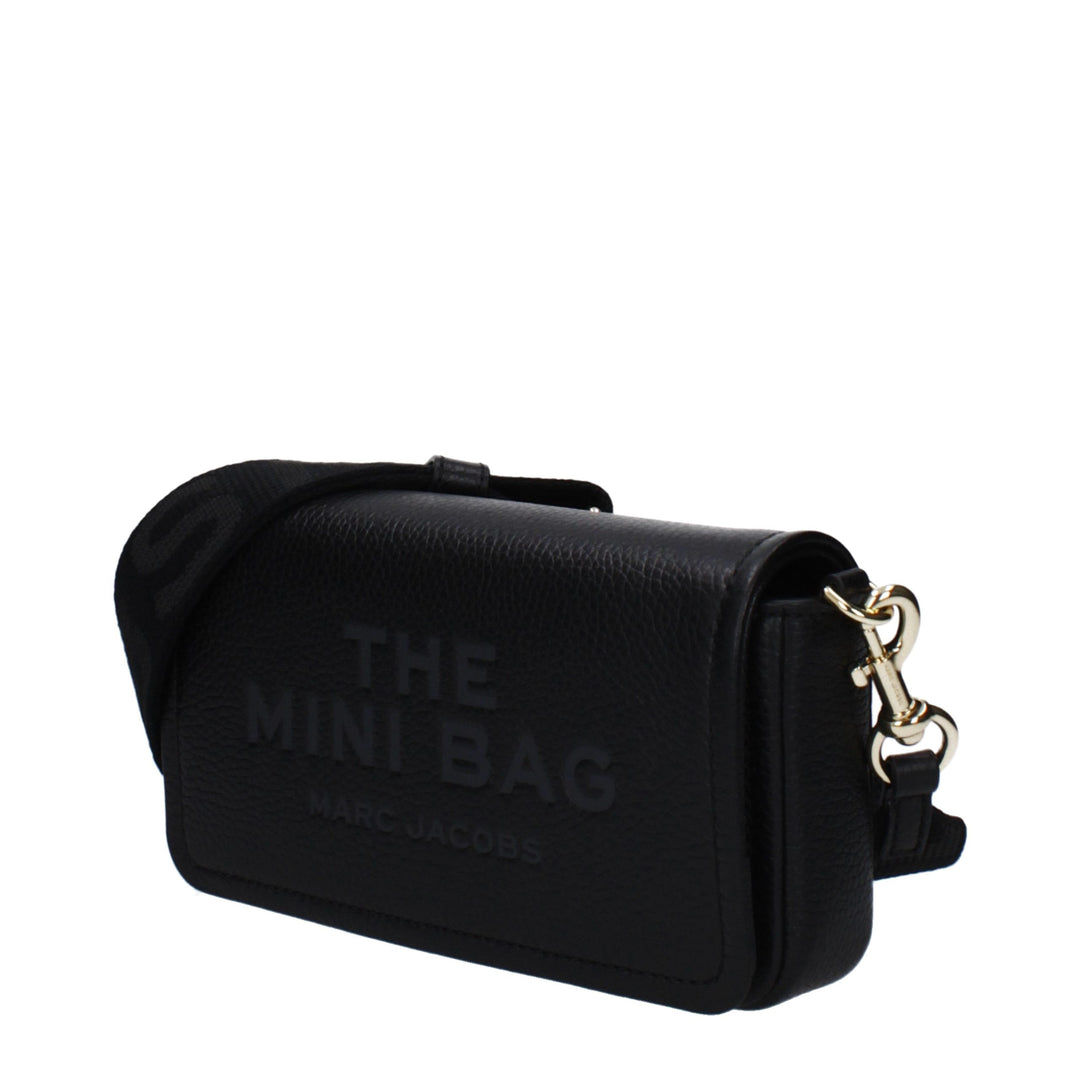 Marc Jacobs Svart Skinn Crossbody Veske