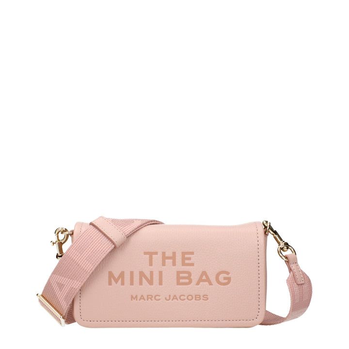 Marc Jacobs Crossbody-veske i Rosa Skinn