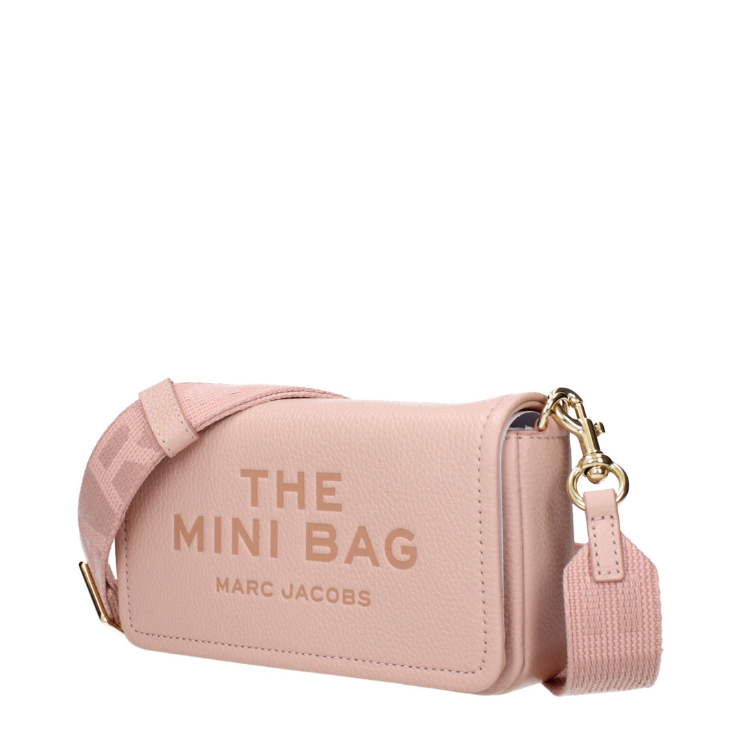 Marc Jacobs Crossbody-veske i Rosa Skinn