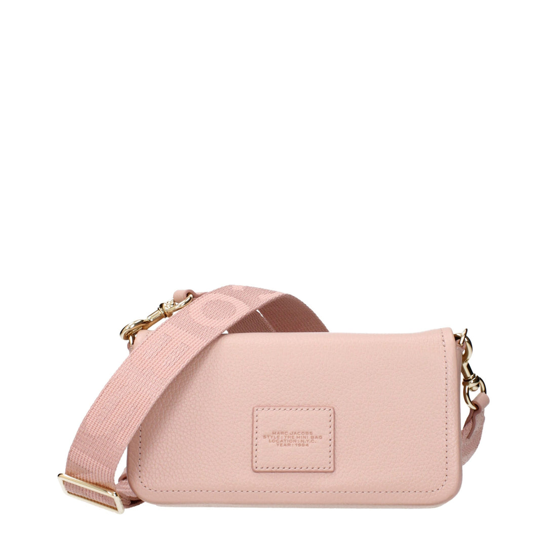 Marc Jacobs Crossbody-veske i Rosa Skinn
