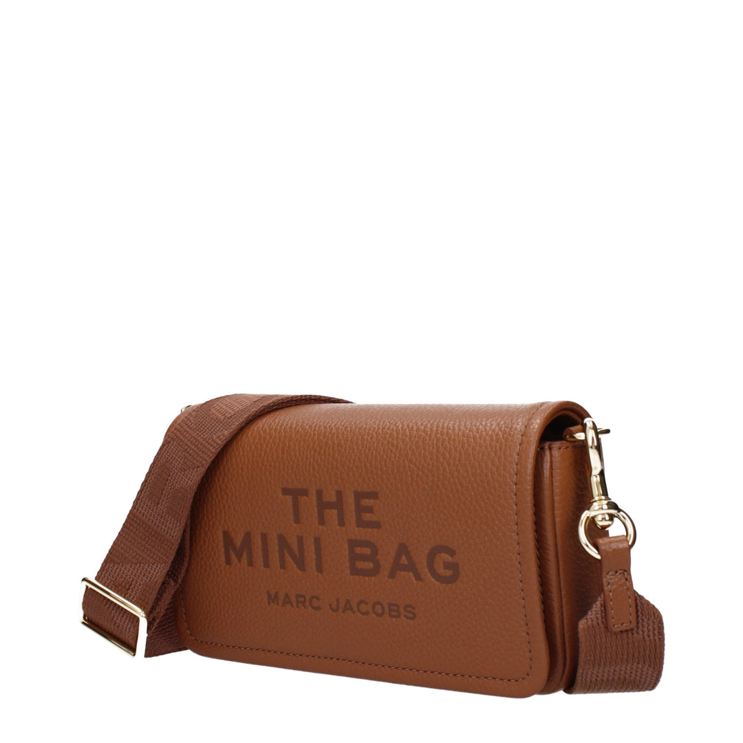 Marc Jacobs Brun Skinn Crossbody-veske