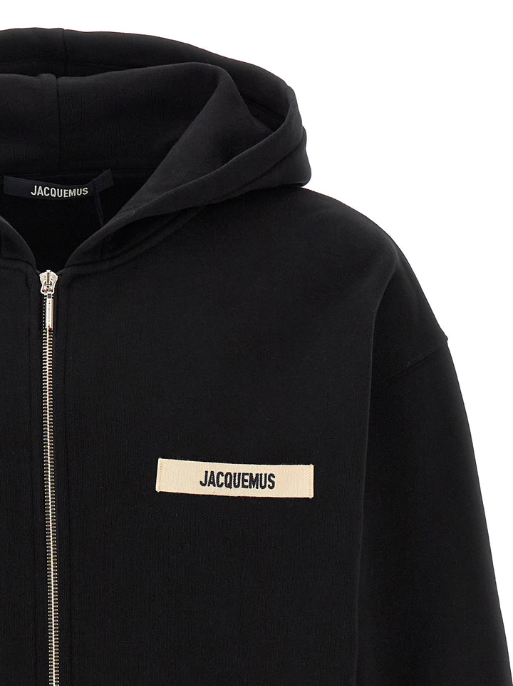 Jacquemus svart bomullsgenser
