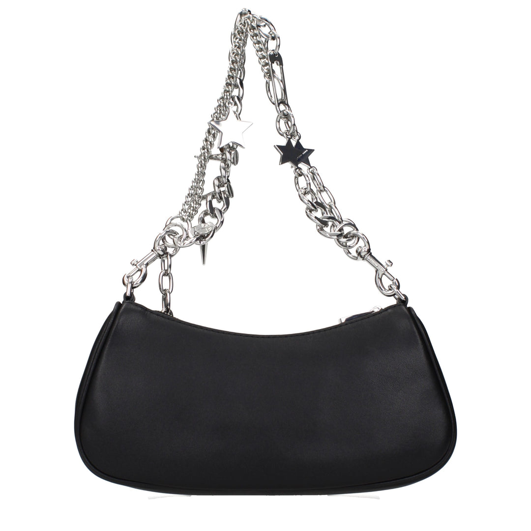 Marc Jacobs skulderveske i svart skinn