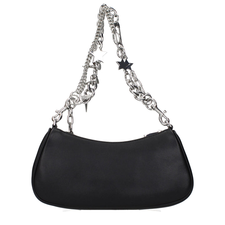 Marc Jacobs skulderveske i svart skinn