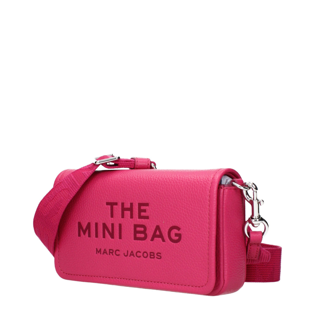 Marc Jacobs Rosa Crossbody-veske i skinn