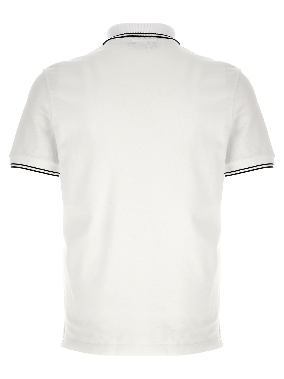 Stone Island hvit bomullspique T-skjorte