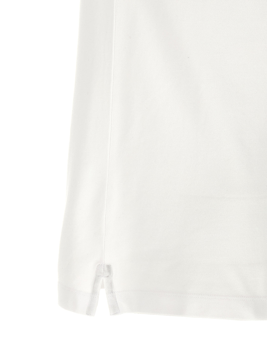 Stone Island hvit bomullspique T-skjorte