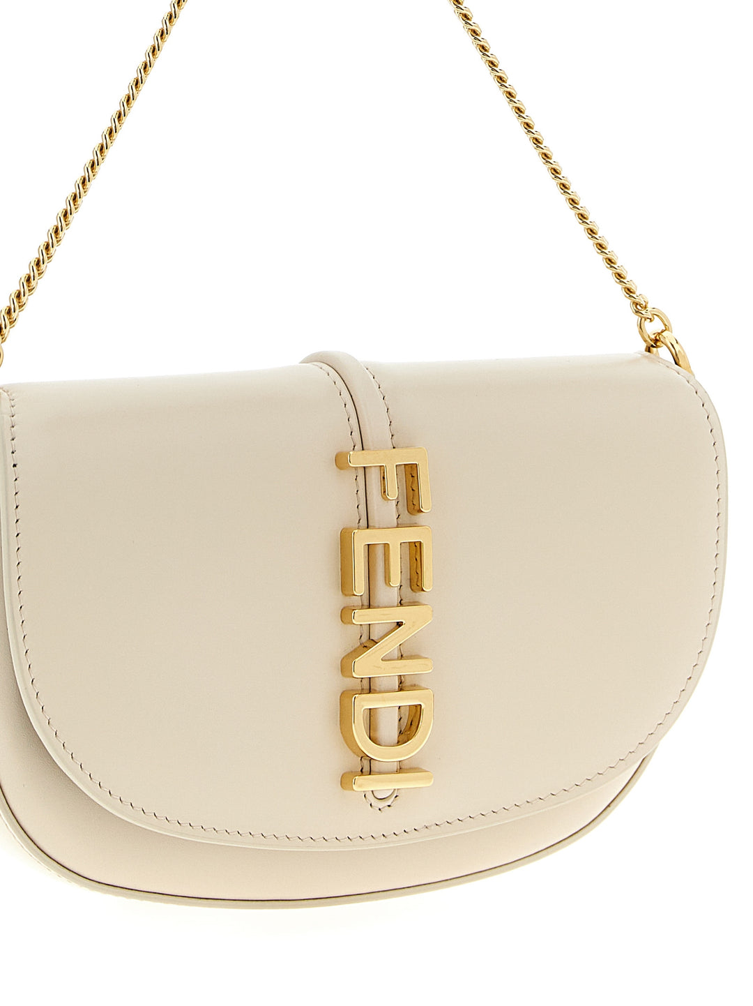 Fendi Beige Lommebok i Kalveskinn
