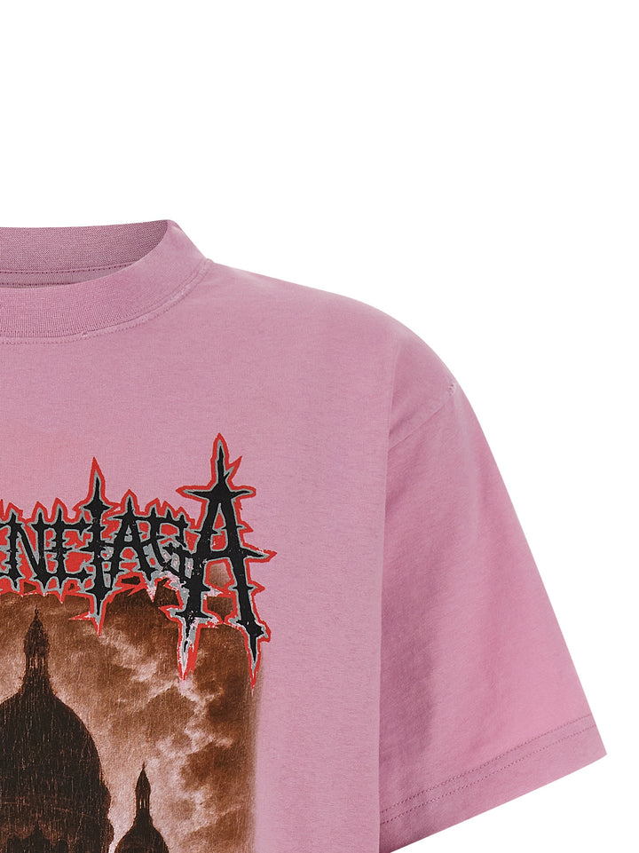 Balenciaga Flerfarget T-skjorte i bomull