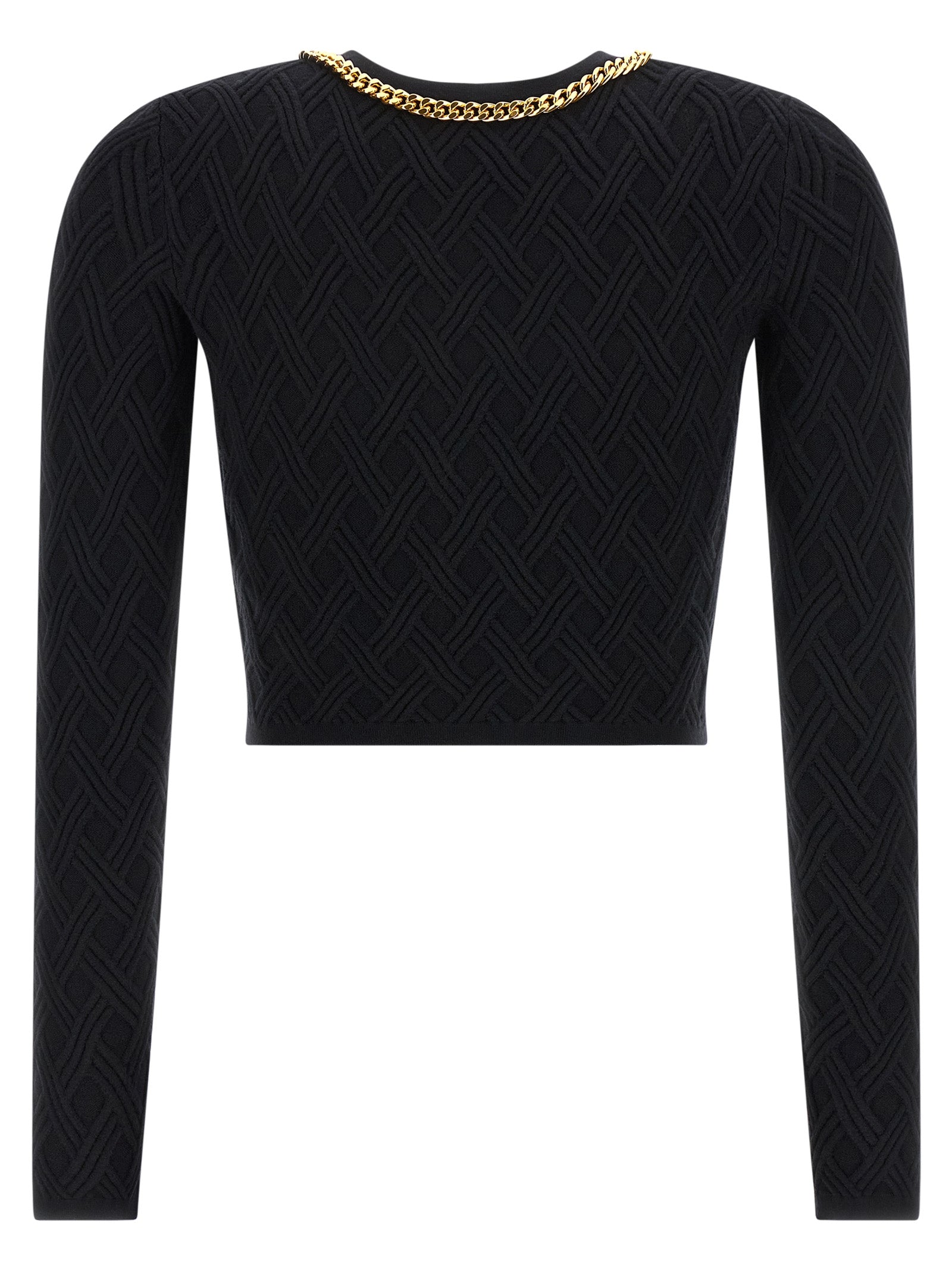 Black Viscose Cardigan