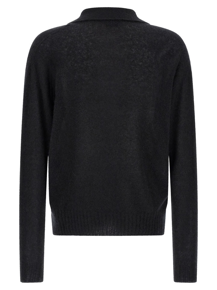 Black Cashmere Cardigan