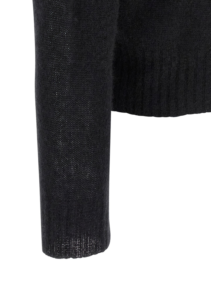 Black Cashmere Cardigan