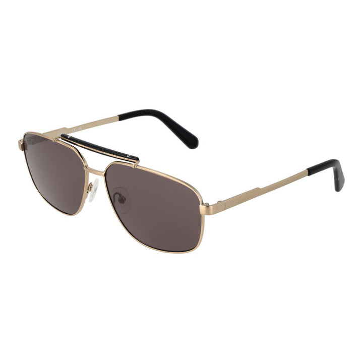 Guess Gullfargede Solbriller i Metall