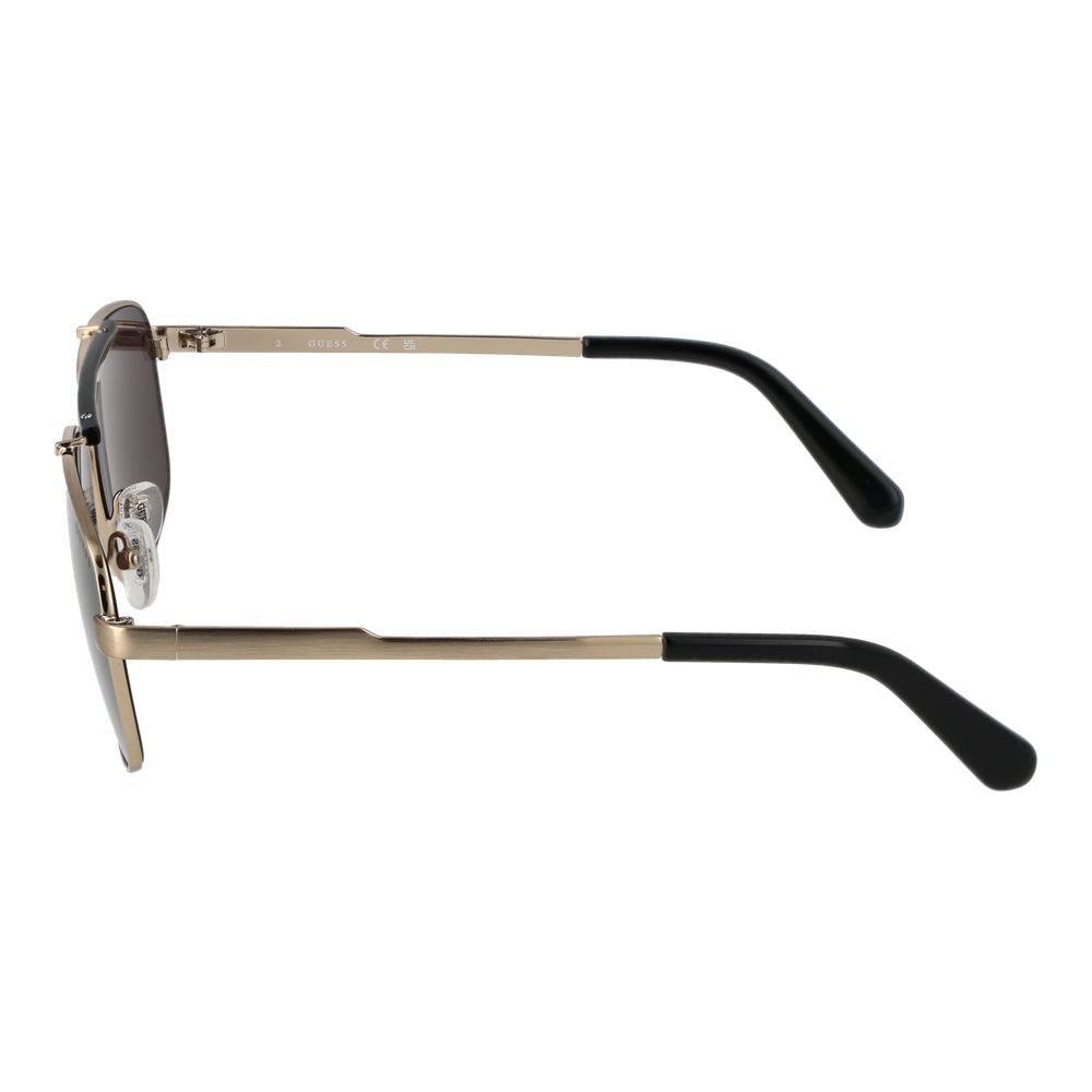 Guess Gullfargede Solbriller i Metall