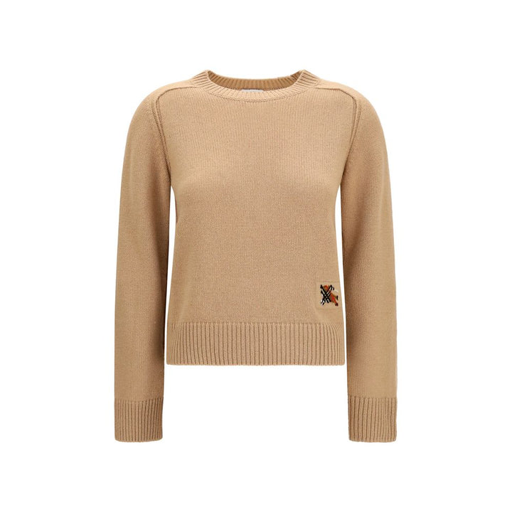 Burberry genser i beige kasjmir