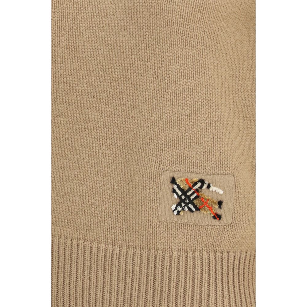 Burberry genser i beige kasjmir
