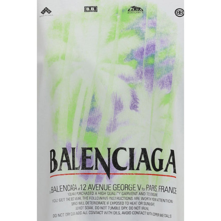 Balenciaga Hvit T-skjorte i Bomull