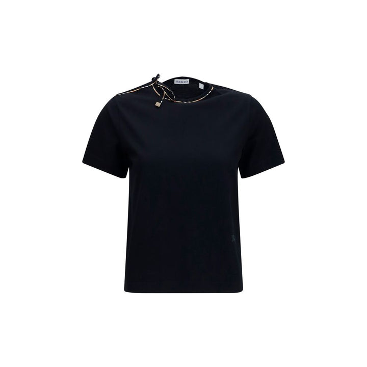 Burberry svart bomulls-T-skjorte