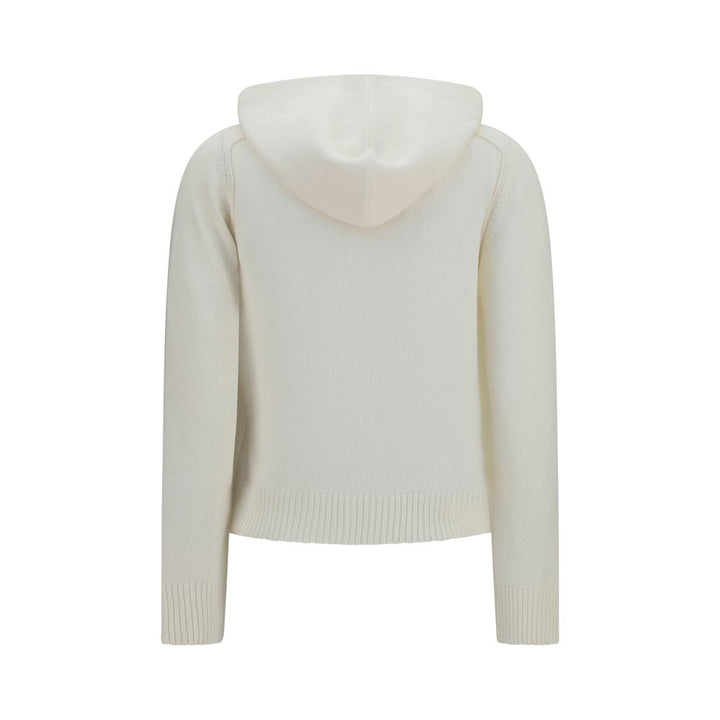 Burberry beige hettegenser i ull og Oves Aries